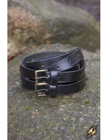 Double medieval belt, 120 cm.