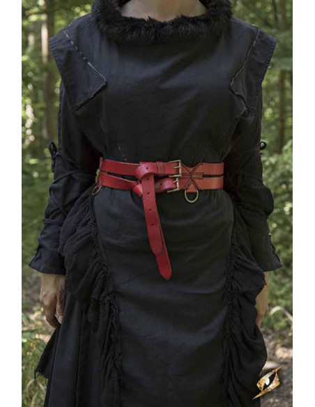 Double medieval belt, 120 cm.