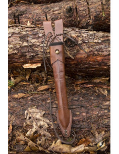 Scabbard with baldric straight blade daggers