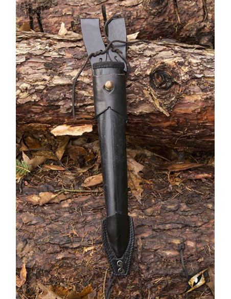 Scabbard with baldric straight blade...
