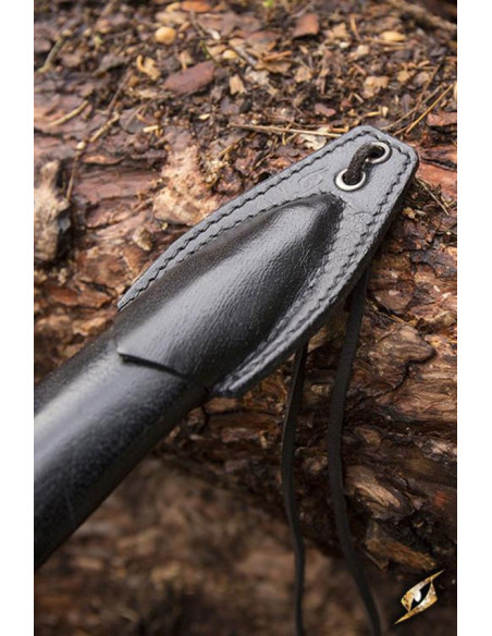 Scabbard with baldric straight blade...