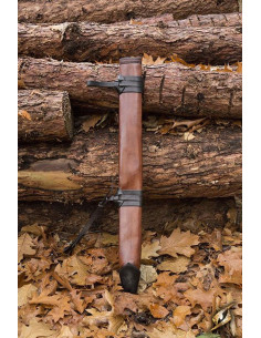 Long leather scabbard, left hand 2