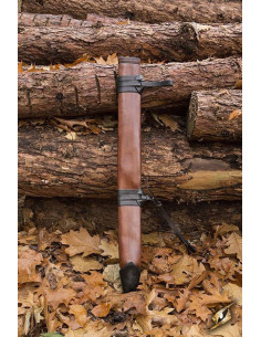 Long leather scabbard, right hand