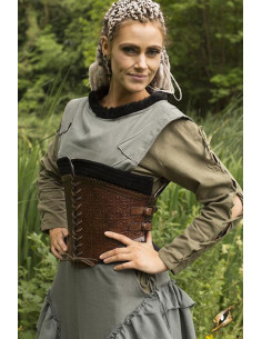 Medieval leather corset, Margot 2
