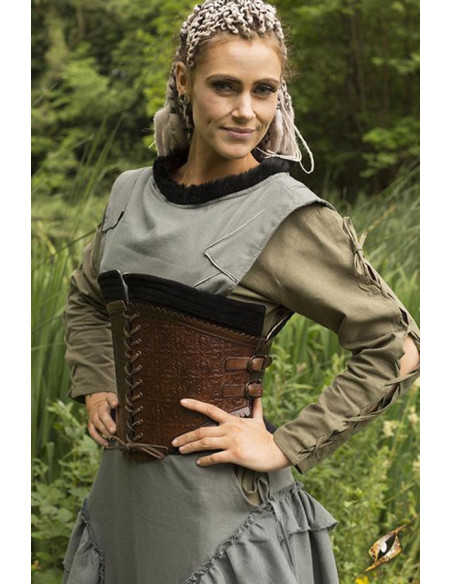 Medieval leather corset, Margot