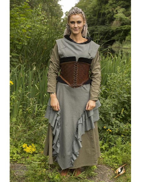 Medieval leather corset, Margot