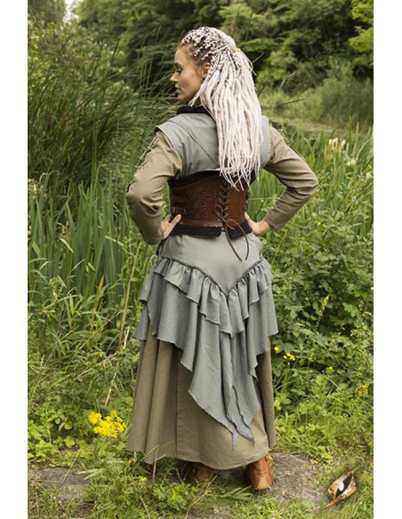 Medieval leather corset, Margot