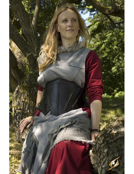 Medieval leather corset, Night Elf