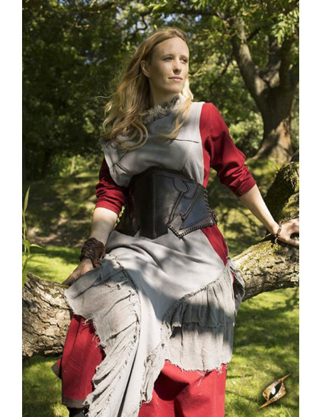 Medieval leather corset, Night Elf