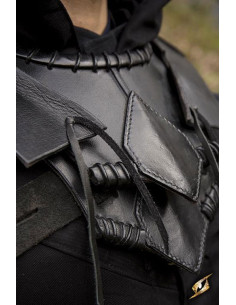 Black Leather Elf Gorget 2