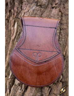 Elven brown leather bag 2