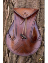 Elven brown leather bag