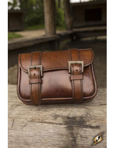 Medieval warrior leather bag