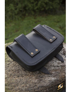 Medieval warrior leather bag 2