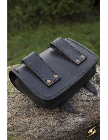 Medieval warrior leather bag