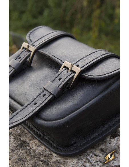 Medieval warrior leather bag
