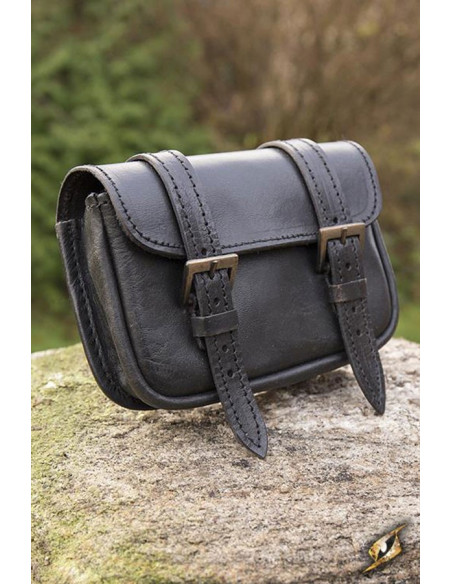 Medieval warrior leather bag