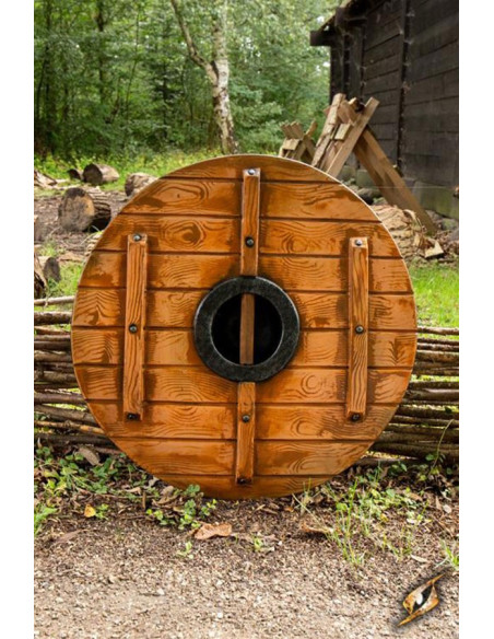 Viking shield Iarla Huginn and Muninn