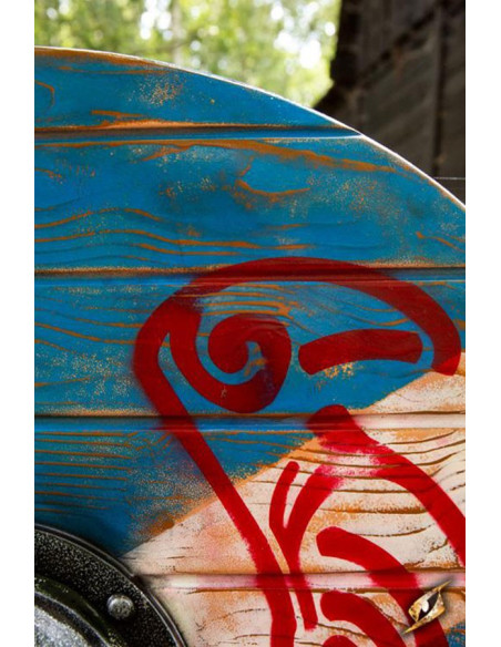 Viking shield Iarla Huginn and Muninn