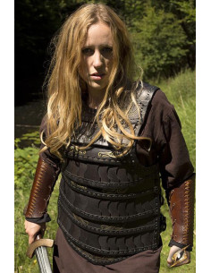 Celtic Lamellar armor in leather