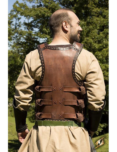 Celtic Lamellar armor in leather