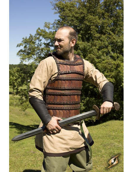Celtic Lamellar armor in leather