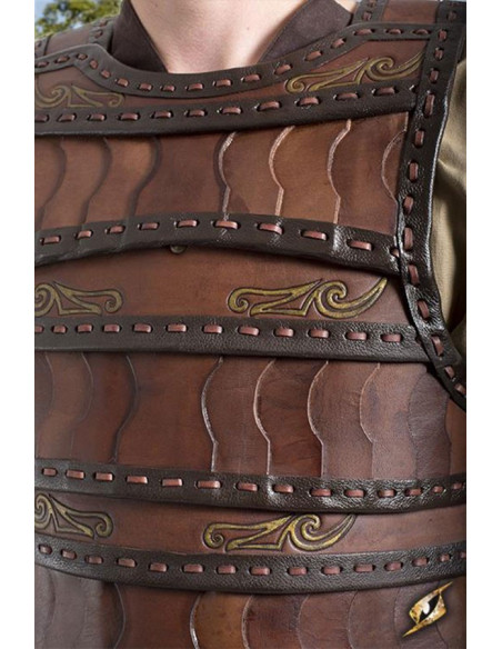 Celtic Lamellar armor in leather