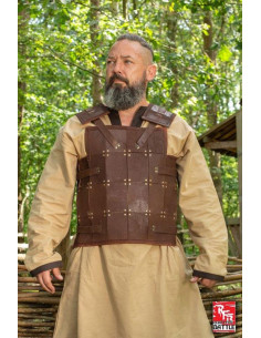 Medieval warrior armor, leather 2