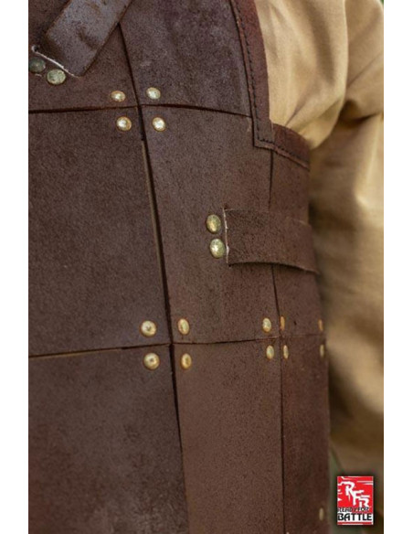 Medieval warrior armor, leather