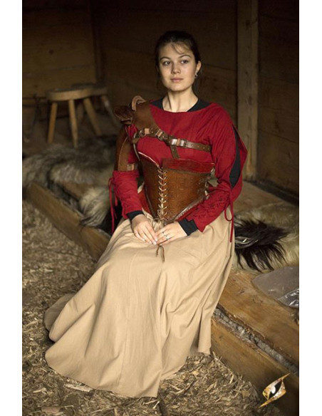 Leather shoulder protector