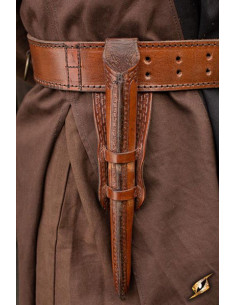 Scabbard with baldric for magic wands