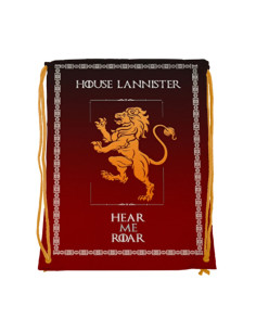 House Lannister drawstring backpack from Game of Thrones...