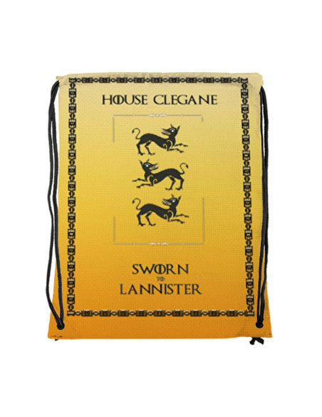 House Clegane drawstring backpack...