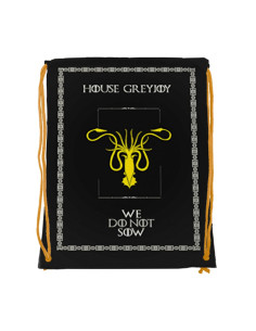 Game of Thrones House GreyJoy string backpack (34x42 cms.)
