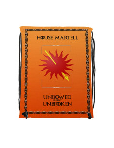 Game of Thrones House Martell drawstring backpack (34x42... 2