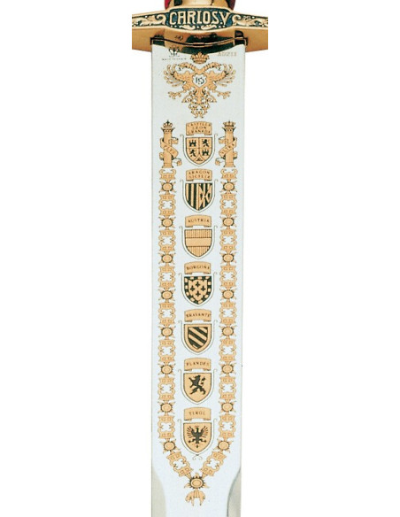 Charles V Mandoble in Gold