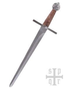 Templar combat dagger, with scabbard