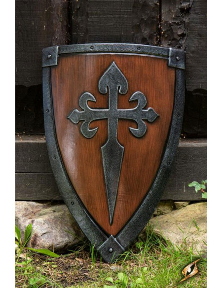 LARP Crusaders shield, 70 x 50 cm. LARP Crusaders shield, 70 x 50 cm.