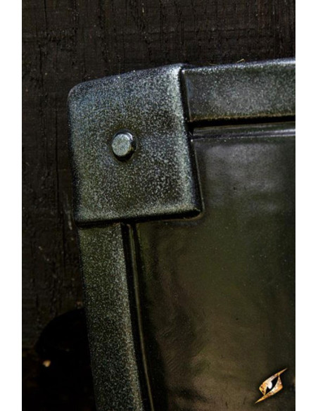 Black white Crusaders shield, 70 x 50...