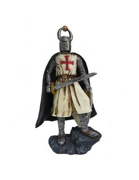 Miniature Knight Templar with sword