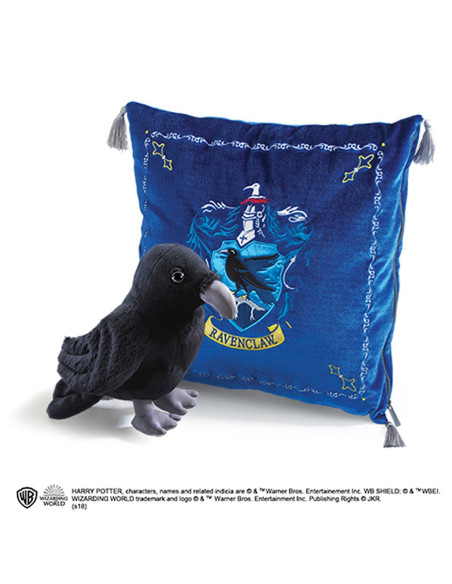 Cushion and stuffed animal Ravenclaw... Cushion and stuffed animal Ravenclaw...