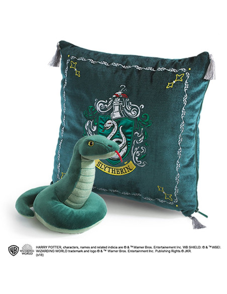 Slytherin house cushion and plush...