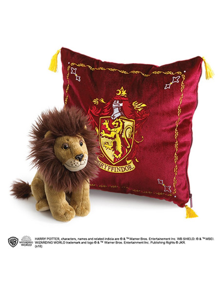 Gryffindor house cushion and plush...
