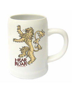 House Lannister ceramic jug from Game of Thrones