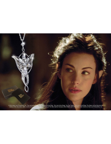 The Lord of the Rings The Rings of Power Necklace Silver Coloured with  Chain Type2 » Anitolia