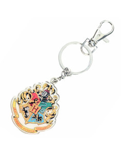 Harry Potter Hogwarts shield metal keychain