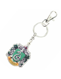 Harry Potter Slytherin shield metal keychain