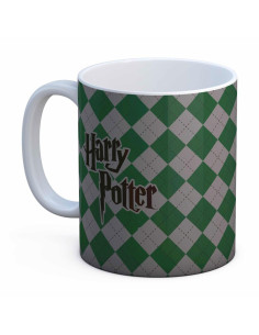 Harry Potter Slytherin White Ceramic Mug 2