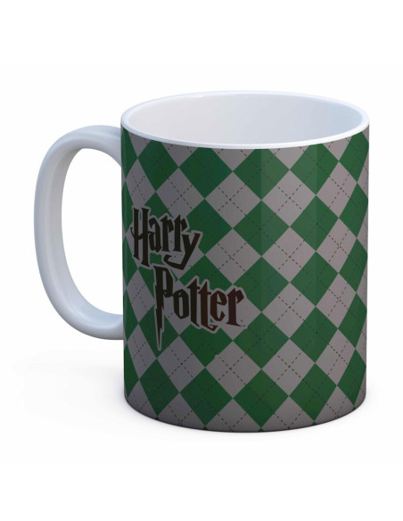 Harry Potter Slytherin White Ceramic Mug
