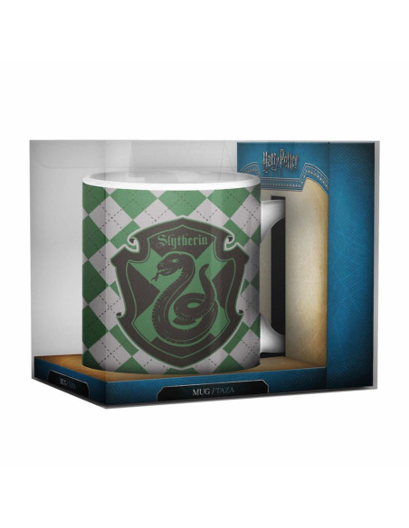 Harry Potter Slytherin White Ceramic Mug
